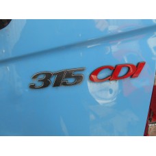 Хромированные накладки, буквы Mercedes-Benz Sprinter, Мерседес  Спринтер  W906 